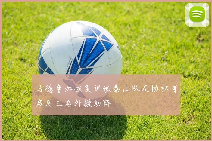 马德鲁加恢复训练泰山队足协杯可启用三名外援助阵